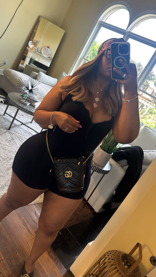 Zip Up Romper