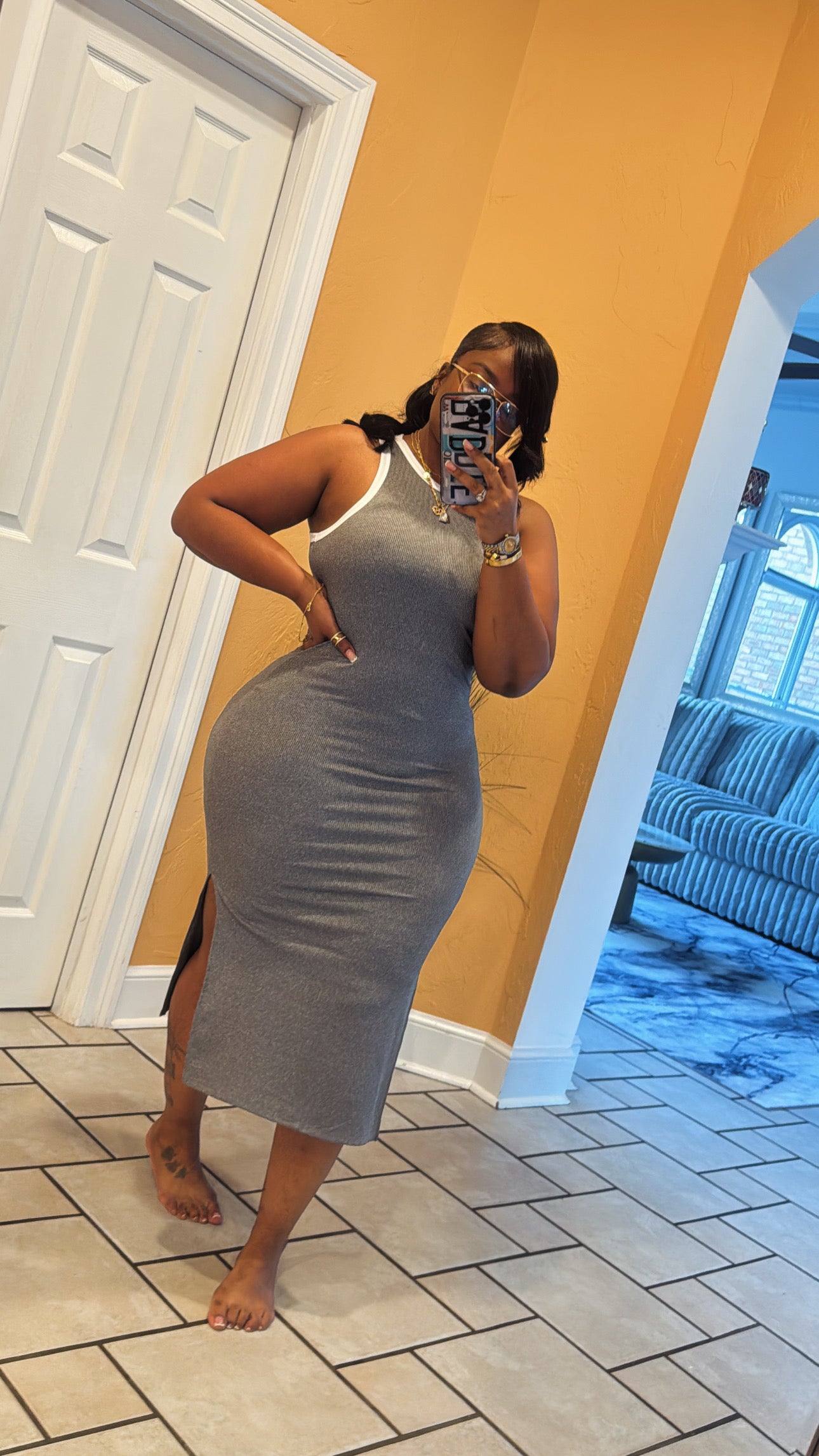 Ribbed Dress