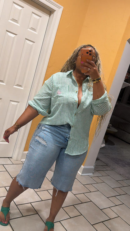 Linen Oversized Shirt