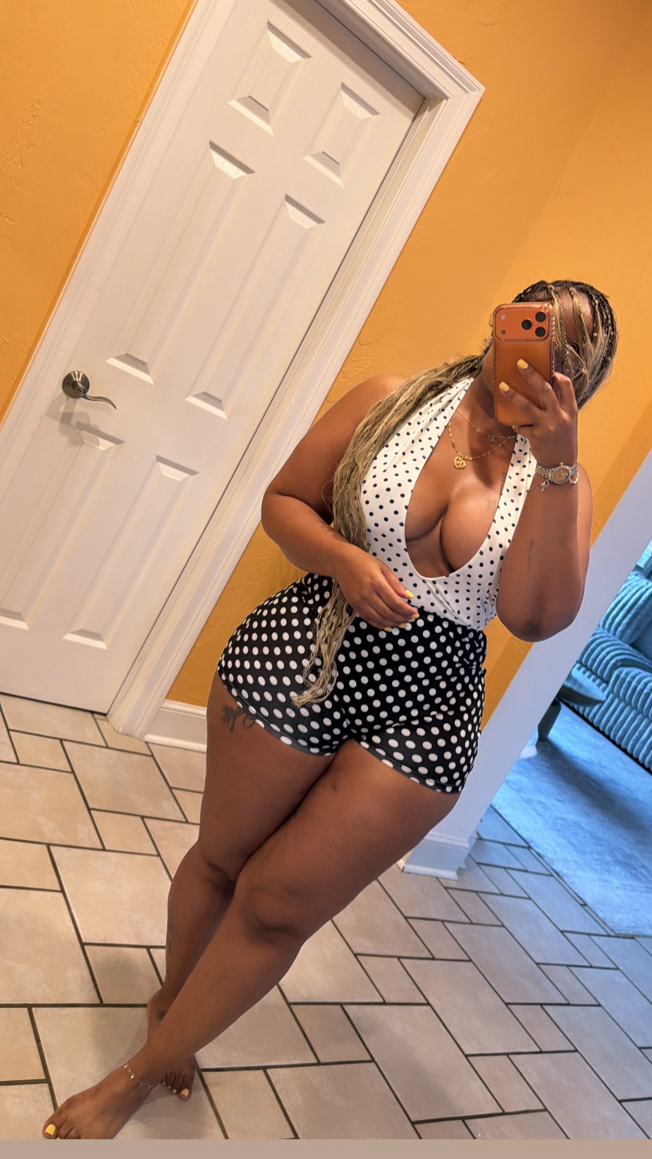 Spot Me Romper