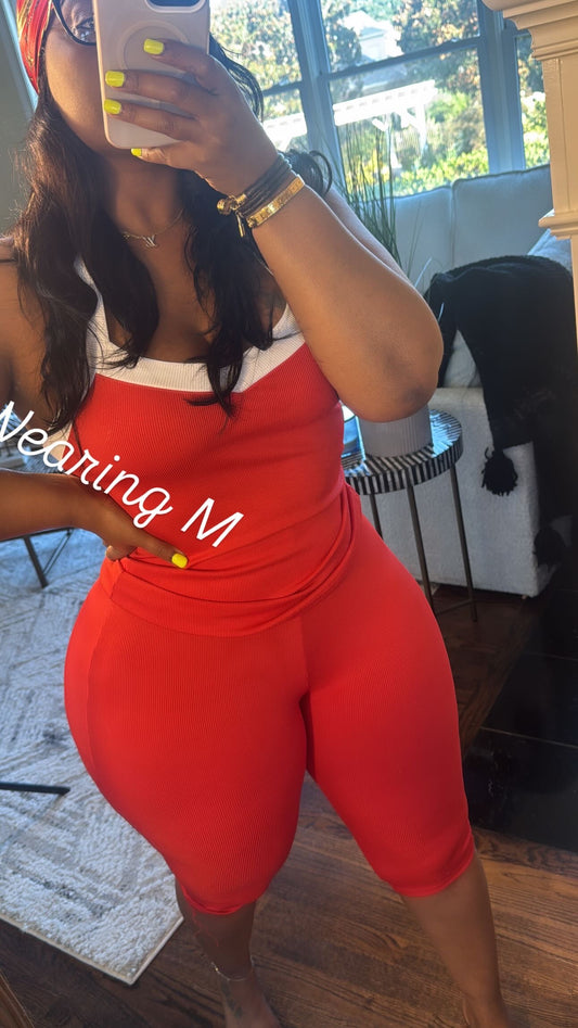 Retro Red Set w Scarf
