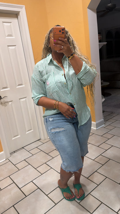 Linen Oversized Shirt